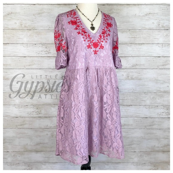 Entro Oh so Sweet Lace Baby Doll Dress - Picture 6 of 7